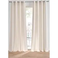 Bonprix Rideau panneau avec polyester recyclé (1 pce)