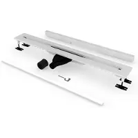 Mydrain Micro Line rigole de douche 70cm grille pour sols coulés