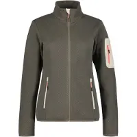 Icepeak Veste en polaire fonctionnelle 'Bowersville' crème / gris foncé / rose / noir