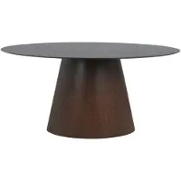 Ebuy24 Bolton table de salle à manger 90x160cm noyer.