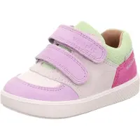 Superfit Baskets 'SUPIES' gris clair / violet / rose / blanc