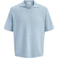 Jack & Jones Pull-over 'JORNantucket' bleu clair / blanc