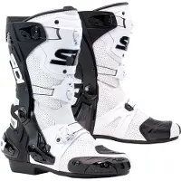 Sidi Rex Air, bottes ,Noir/Blanc ,46 EU