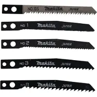 Makita Assortiment de lames de scie sauteuse A-86882 Accessoires du système