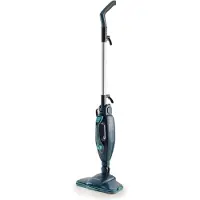 4175/01, Balai vapeur, 0,35 l, bleu, boutons, pivotant, télescopique, 5 m
