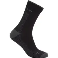 Icebreaker Merino Hike+ Ultralight Quarter Socks Noir EU 44 1/2-46 1/2 Homme