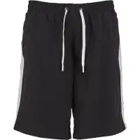 Urban Classics Short de bain de - Short avec Bande Latérale - L - XXL - pour Homme - noir - Taille XXL