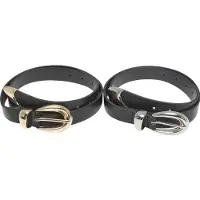 Urban Classics Ceinture or / noir / argent