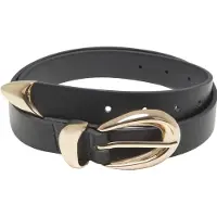 Urban Classics Ceinture Chunky Buckle Loop Synthetic Leather