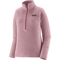 Patagonia - Polaire gaufrée à col zippé - W's R1 Air Zip Neck Quiet Violet pour Femme - Taille XS