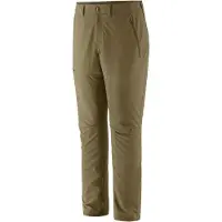 Patagonia - Pantalon de randonnée léger et extensible - M's Terravia Trail Pants - Reg Sage Khaki en Softshell - Taille 38 FR - Kaki