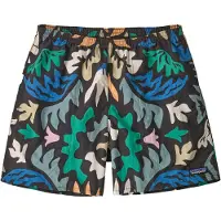 Patagonia - Short déperlant léger - M's Baggies Shorts 5 in. Kaleido Black pour Homme en Nylon - Taille XL - Noir