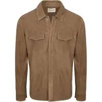 Profuomo Normal Fit Veste chemise gris, Unicolore