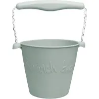 Scrunch Seau - Silicone - 13 cm - Sage Green - - UneTaille - Seau