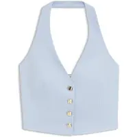 HUGO Gilet Slim Fit avec dos nu