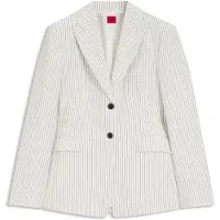 HUGO Asmalla 10279312 Blazer Blanc 38 Femme