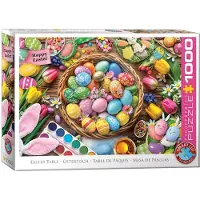 Eurographics Puzzle Table de Pâques - 1000 pièces