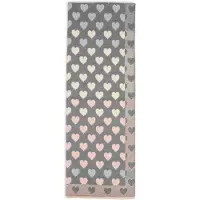 Marie Lund Écharpe chamois / gris / rosé