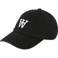 Wood wood Casquette brodée Eli Homme Noir