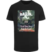 Mister tee T-Shirt 'Own Your Story' mélange de couleurs / noir