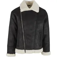 Urban Classics Veste mi-saison noir / blanc