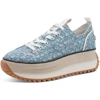Tamaris Baskets basses bleu denim