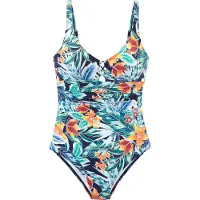 Sunseeker Maillot de bain marine / menthe / orange foncé / canneberge