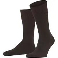 Falke Chaussettes chocolat / blanc