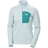 Helly Hansen Versalite 1/2 Zip, pull polaire, femme, bleu