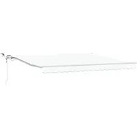 vidaXL , store enrouleur blanc, 400 x 300 cm, polyester