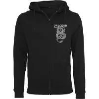 Mister tee Veste de survêtement 'Never Die' gris / noir / blanc