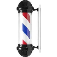 Activeshop Barber Shop Field Plafond lumineux Bb-02 Noir Large