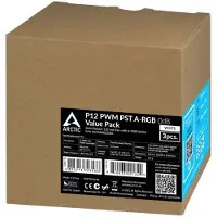 Arctic Cooling P12 Pwm Pst A-rgb 120 Mm Fan 3 Units Argenté