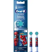 Oral-B PRO Kids 3+ têtes de remplacement pour brosse à dents pour enfant Spiderman 4 pcs
