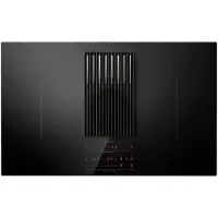 Elica NikolaTesla Libra BL/F/83 - Table de cuisson à induction aspirante - 4 foyers - Niche - largeur : 80.7 cm - profondeur : 49.2 cm - classe A - noir