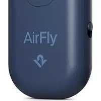 TwelveSouth Emmeteur audio sans fil Bluetooth Airfly Pro 2 Bleu pour TV et Avion vers deux casques