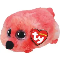 TY Peluche Teeny Puffies Gilda Flamingo 10 cm