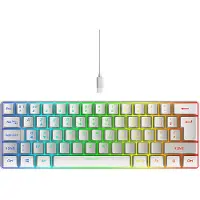 ISY Igk-3600-wt-be Mini Clavier Azerty Rgb