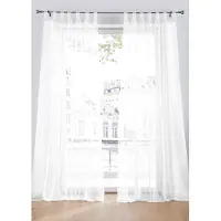 Bonprix Lot de 2 voilages légers