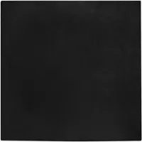 vidaXL Tapis en Fourrure Synthétique de Lapin Olite Noir 240 x 240 cm