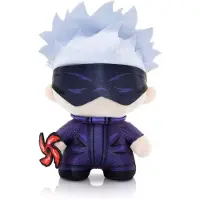 Yume Toys Jujutsu Kaisen Gojo Édition peluche énergie maudite 175 cm bleu bleu One Size