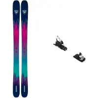 Rossignol - Packs (skis + fix) - Skis freeride - Pack Sender 100 2027 en Bois - Violet
