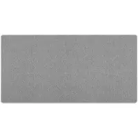 vidaXL Tapis de sol gris clair 100 x 200 cm 100% polypropylène