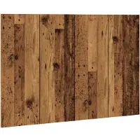 vidaXL Tête de lit imitation vieux bois 120x1,5x80 cm Bois composite