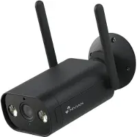 Nivian Ip Kamera Nvs-Ipc-02B-L, Caméra réseau, Noir