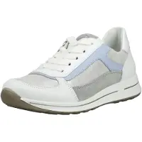 Ara Baskets basses bleu clair / gris / argent / blanc