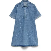 Vero Moda Robe 'VMOcina' bleu denim