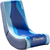 X Rocker Video Rocker, Chaise gaming, Bleu