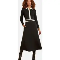 Love & roses Robe noir / blanc