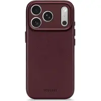 Decoded Coque en cuir MagSafe Apple iPhone 17 Pro Max - Burgundy